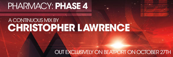 Christopher Lawrence returns with Pharmacy: Phase 4 out on October 27th