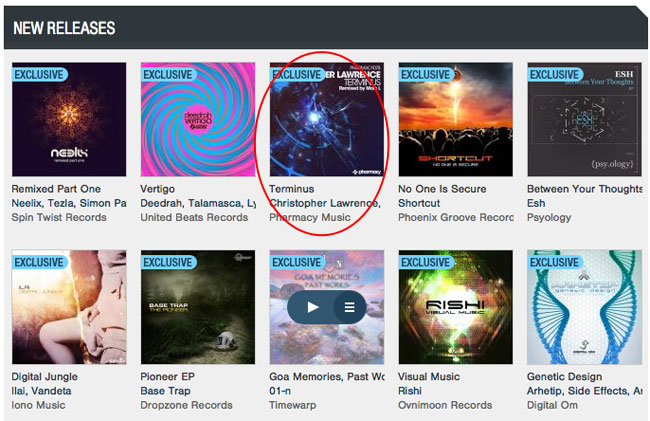 Christopher Lawrence – Terminus is a Featured Release on Beatport