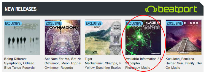 2Complex – Available Information / Ritual of Life debuts at #12 on Beatport
