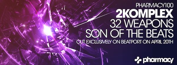 2Komplex – 32 Weapons / Son of the Beats cracks Beatport Top 10