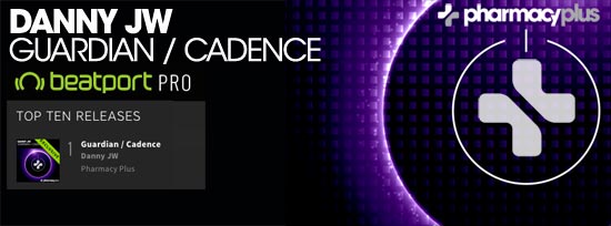 Danny JW – Guardian / Cadence hits #1 on Beatport trance chart