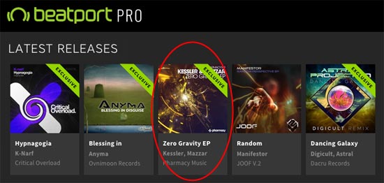 Kessler & Mazzar – Zero Gravity EP hits Beatport Top Ten chart
