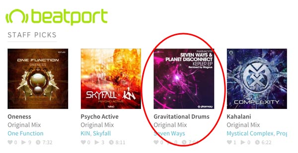 Seven Ways & Planet Disconnect – Kepler EP feat. Magnus remix is Beatport Staff Pick & Featured Release
