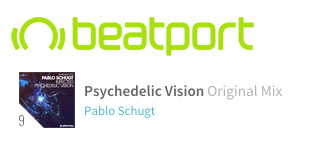 Pablo Schugt – Psychedelic Vision at #9 on Beatport’s Pulse Chart