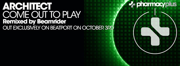 Architect – Come Out to Play feat. Beamrider Remix hits #1 on Beatport!