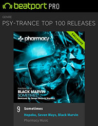 Black Marvin – Sometimes up to #4 on Beatport Release chart