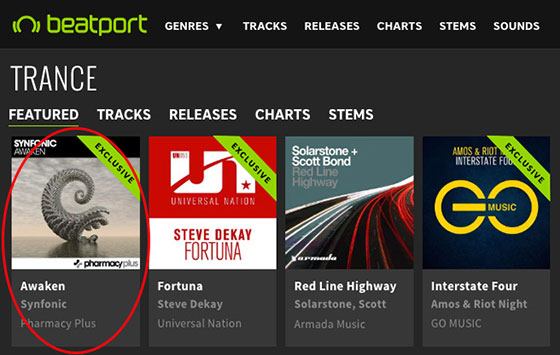 Synfonic – Awaken is Featured Release on Beatport