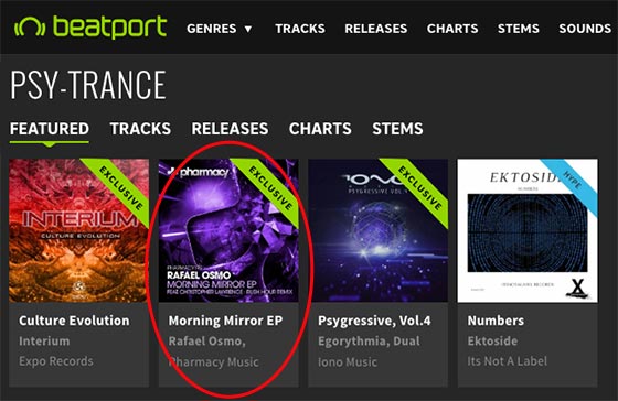 Rafael Osmo – Morning Mirror EP is Featured Release on Beatport